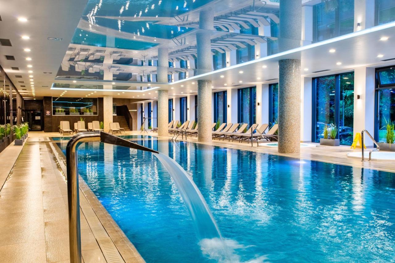 Nadmorskie Tarasy Pink&Blue Z Prywatnym Tarasem Basen Kryty&Zewnetrzny Infinity Silownia Sala Zabaw Kolberg Exterior foto