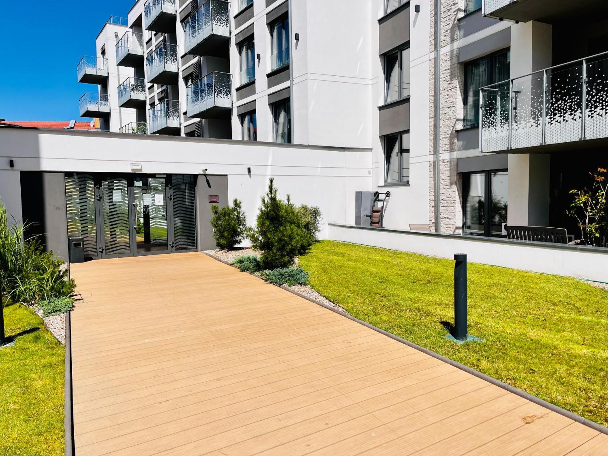 Nadmorskie Tarasy Pink&Blue Z Prywatnym Tarasem Basen Kryty&Zewnetrzny Infinity Silownia Sala Zabaw Kolberg Exterior foto